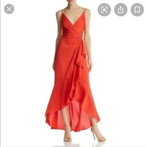 Lipstick Red Gown